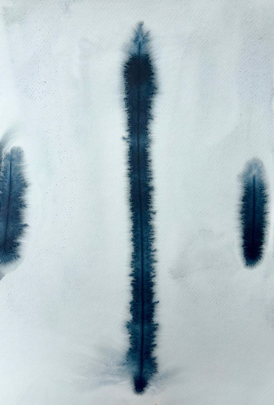 Indigo drops