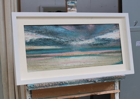 Drifting into Blue 1 & 2 - Two Original Painting- Sennen Cove Cornwall