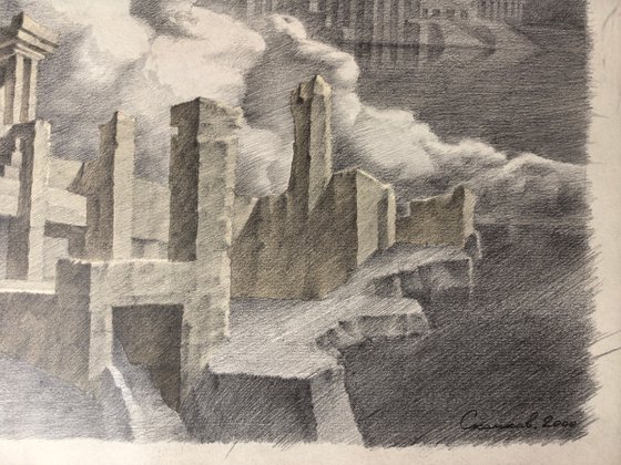Different world. Architectural fantasy