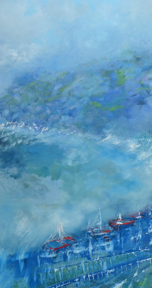 Surfers Cove by Lesley Blackburn