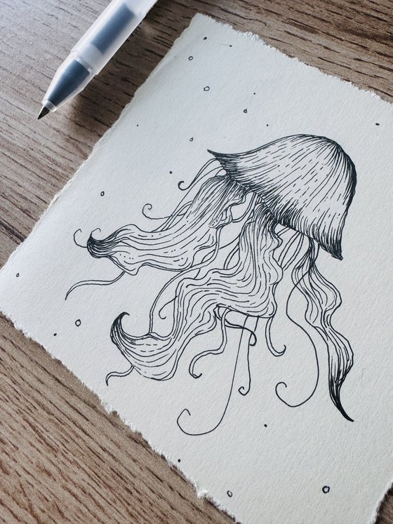 Original Jellyfish Drawing