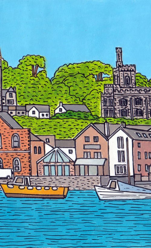 "Waterfront, Fowey" by Tim Treagust