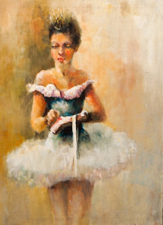 ballerina backstage