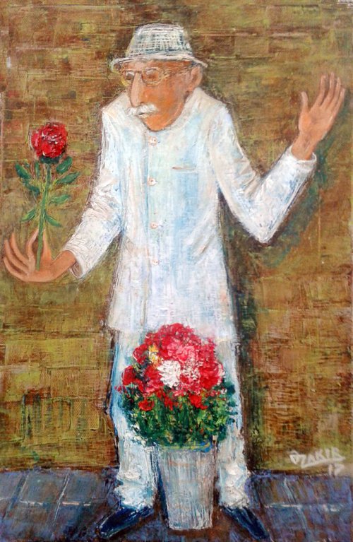 Flower seller by Zakir Ahmedov