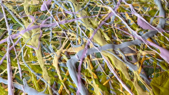 In search of silence- 2 (green)