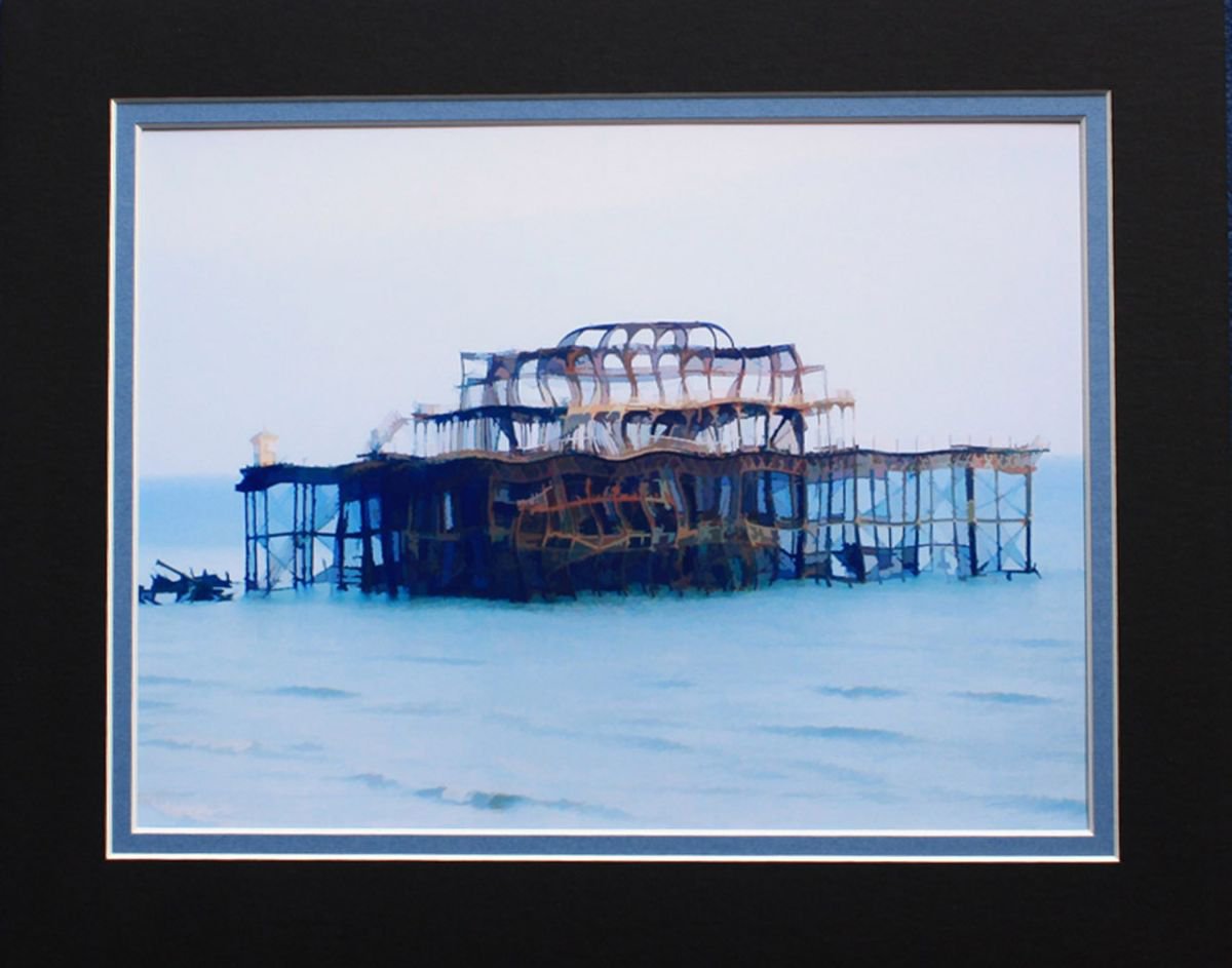 Brighton West Pier two by Robin Clarke