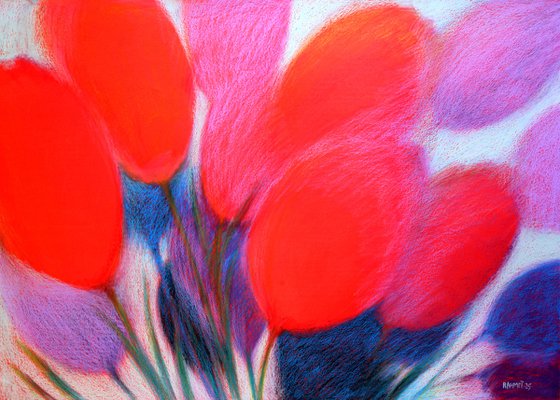 Tulips Red 7