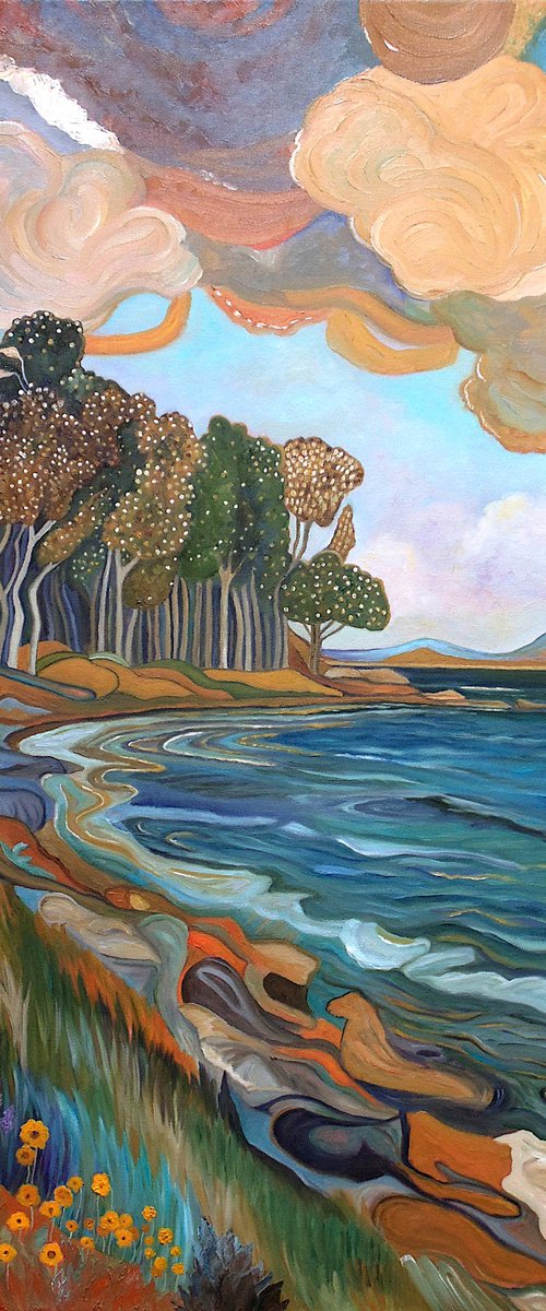 Cradled By The Waves by Angeles M. Pomata