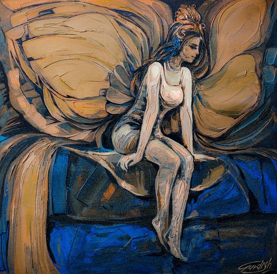 Guardian Angel Painting