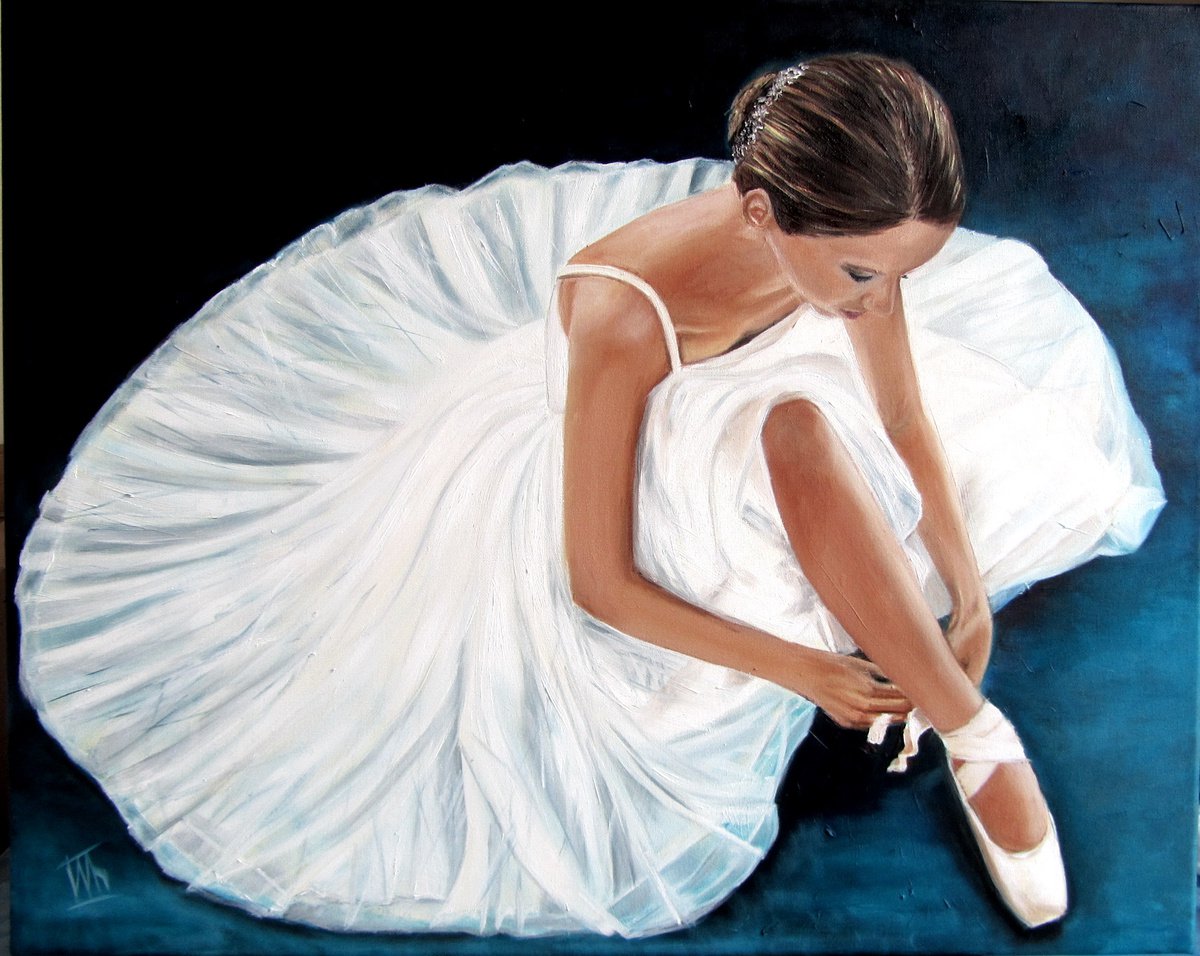 Ballerina like a little fairy by Ira Whittaker