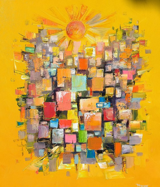 Sun Over the Mosaic City