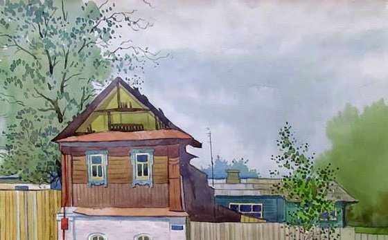 Old house in the village