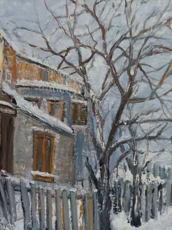 Winter on a street