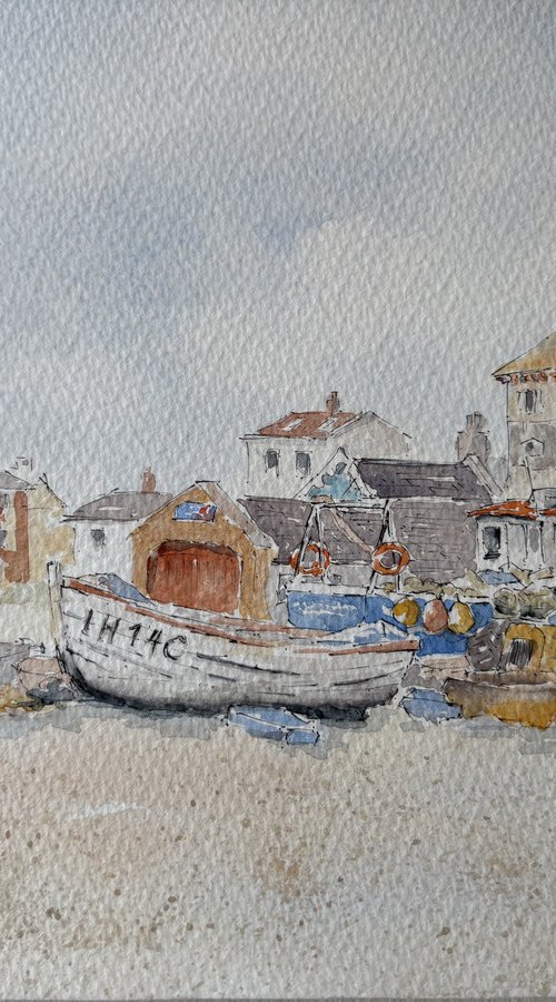 Old Crab boats with Reuben-William by Noel Sawyer