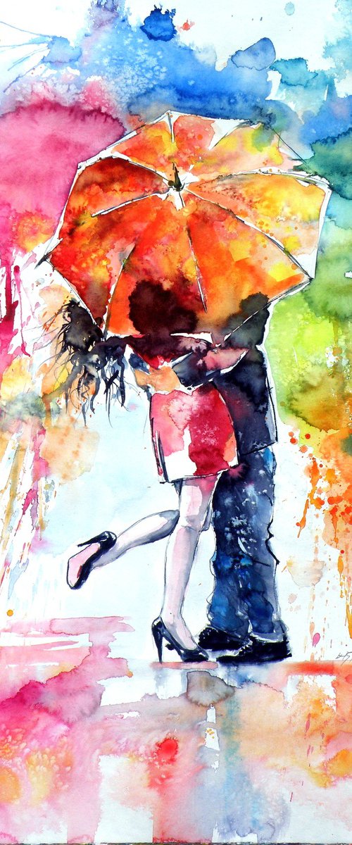 Raining and love by Kovács Anna Brigitta