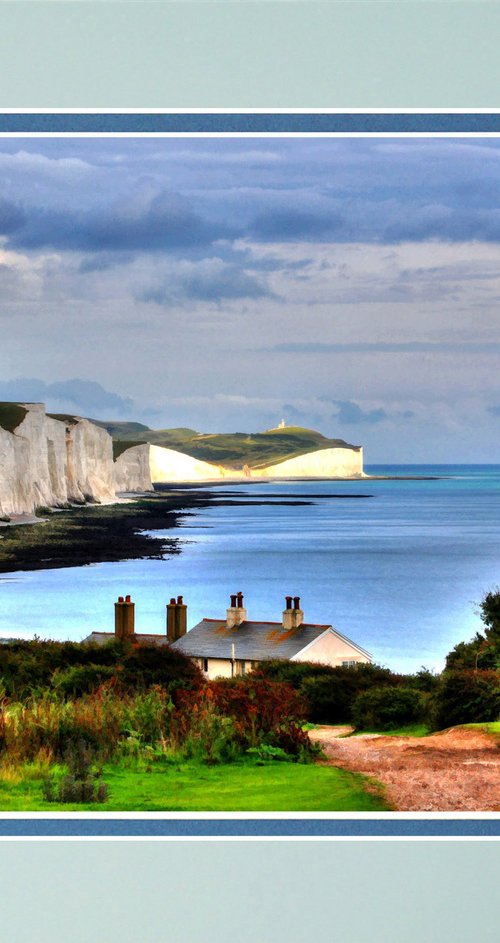 South Downs National Park, Seven Sisters, Sussex Three by Robin Clarke
