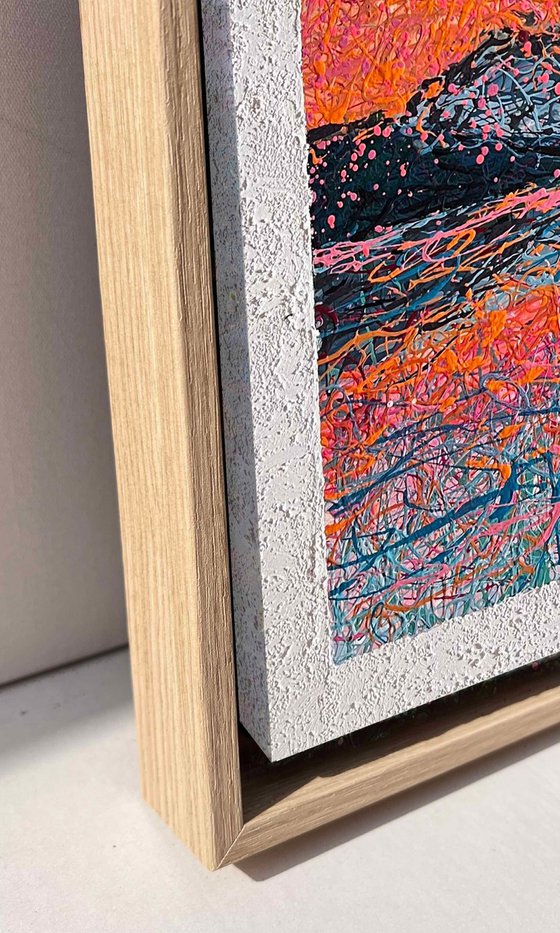 A Letter Written in Light - Framed diptych