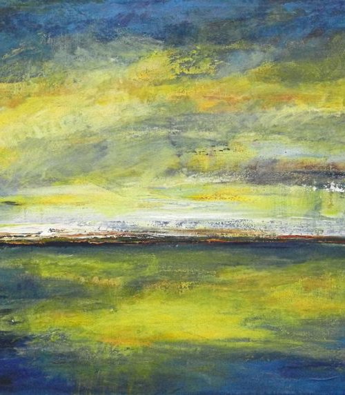 Horizon X - Blue Vista 72x36 by BenWill