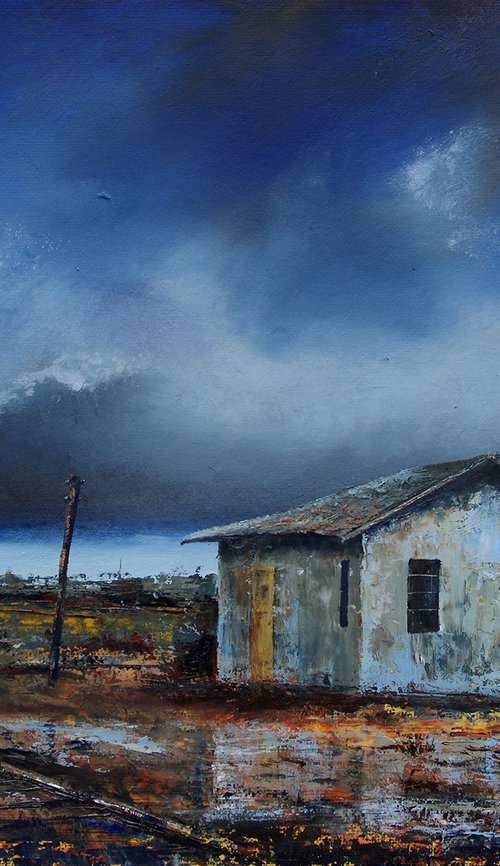 HUT NEAR THE TRACKS by Richard Manning