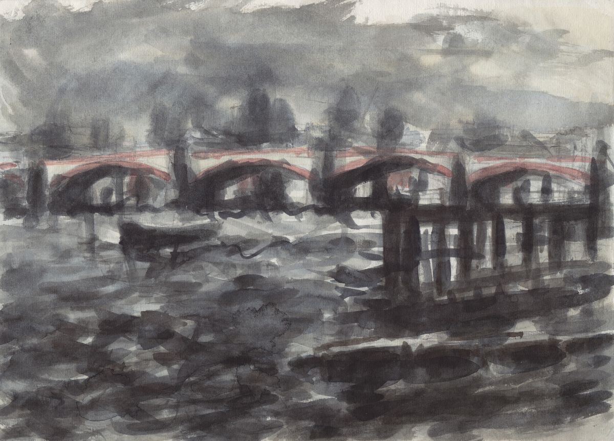Blackfriars Bridge by Hugo Lines