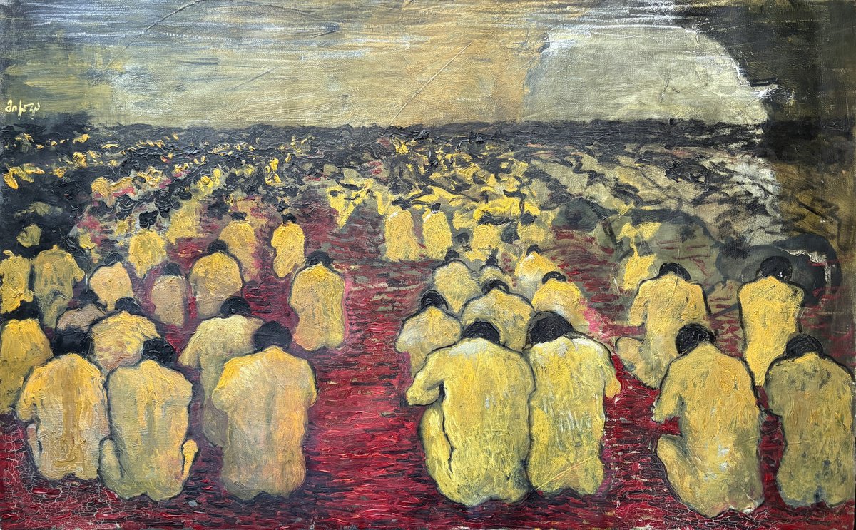 Expressive Painting , Series - Knocking On Heaven