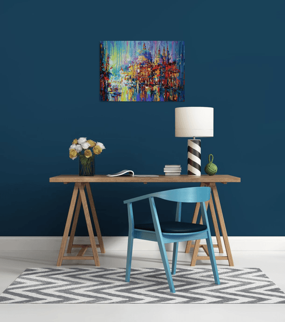 Abstract cityscape (Venice)