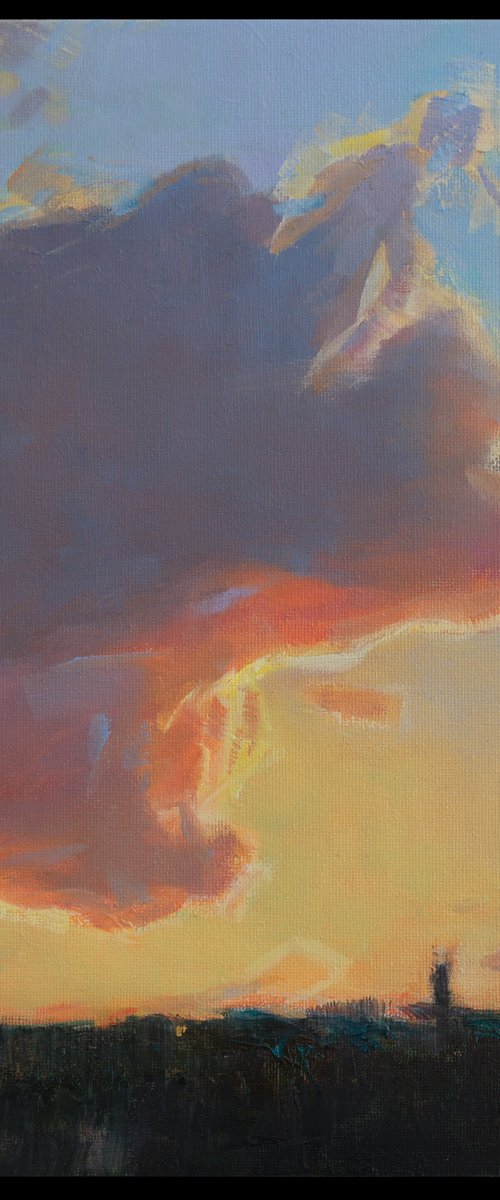 Sunset 2, Framed by Bo Kravchenko