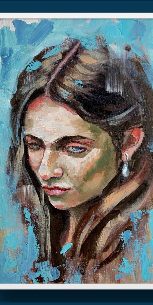Portrait of a fantasy woman. by Vita Schagen