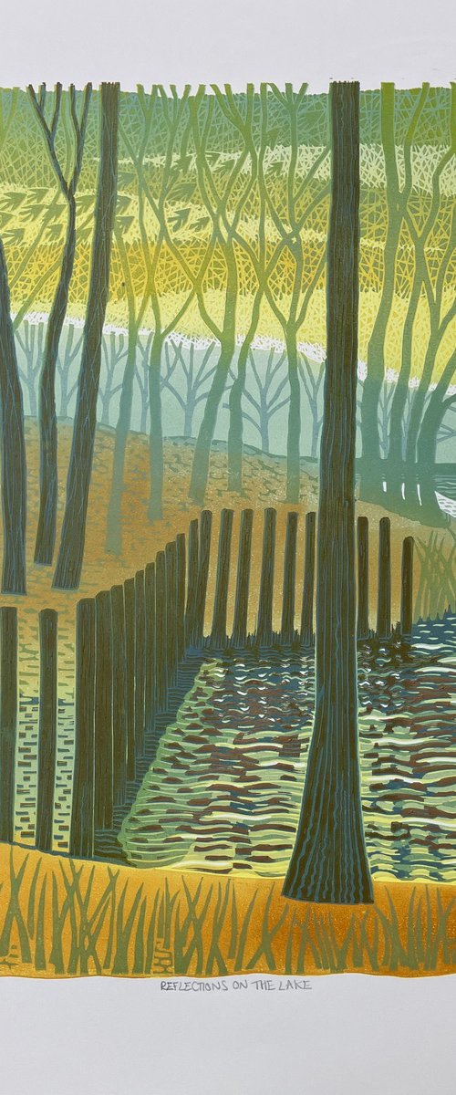 Reflections on the Lake by Helen Maxfield