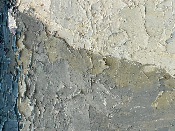 Abstract Oil Painting on Canvas