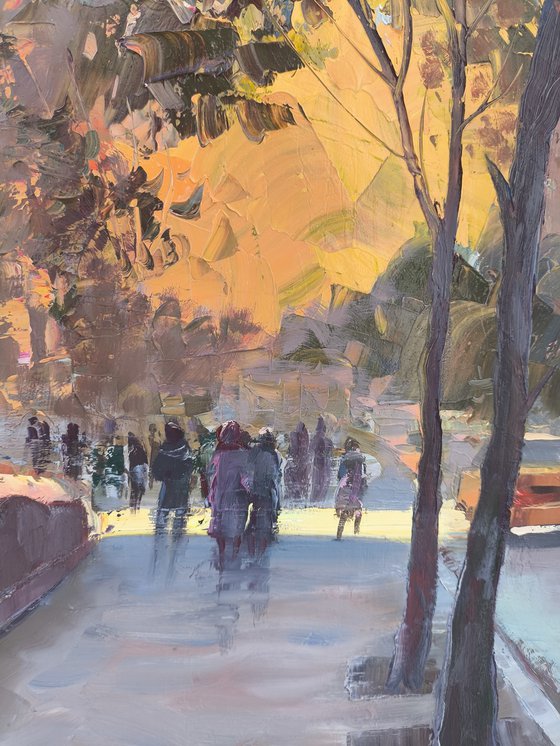 Toward the Golden Sunset