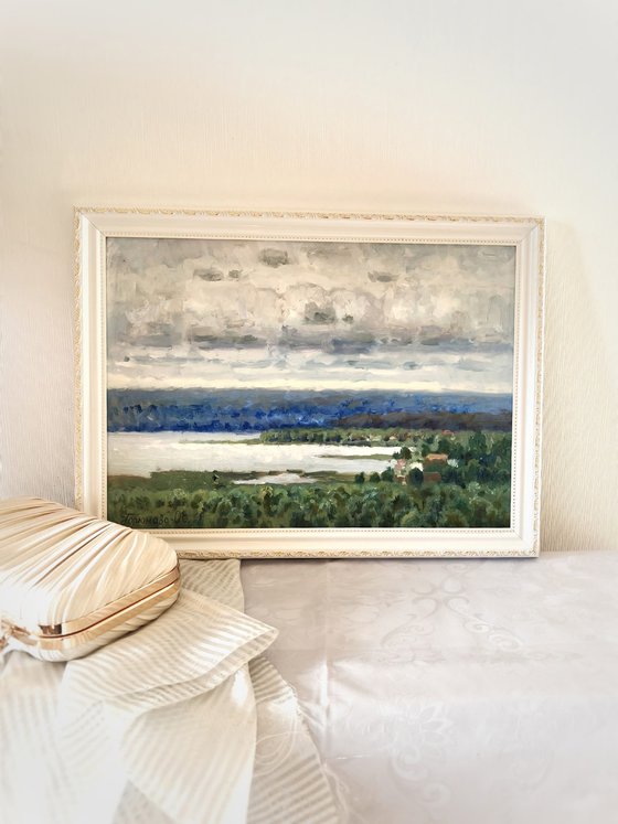 View of the Shilna River