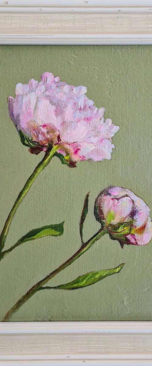 Peonies Study 2 by Katia Bellini