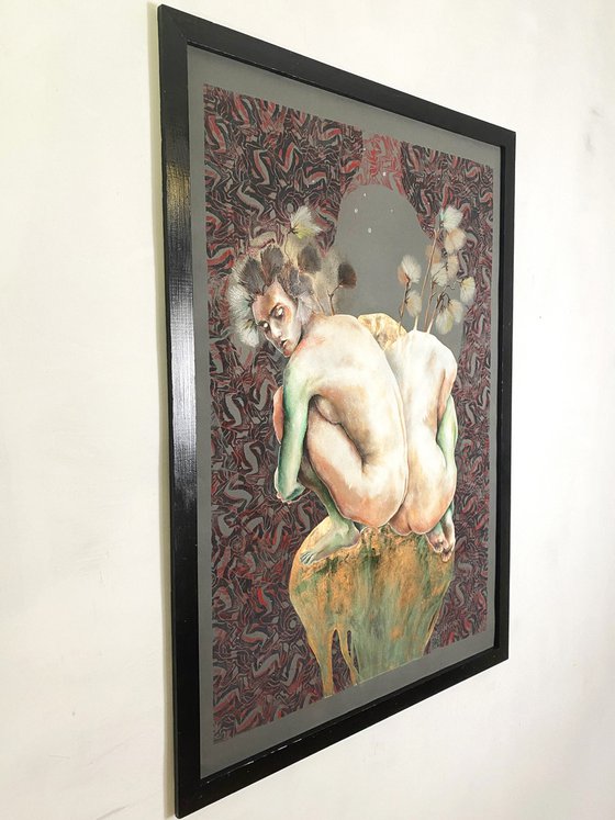 We Are Flowers Triptych