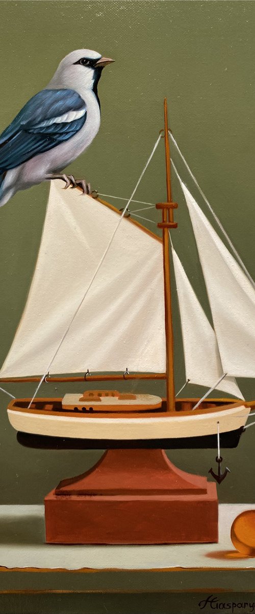 The Blue Captain by Ara Gasparian