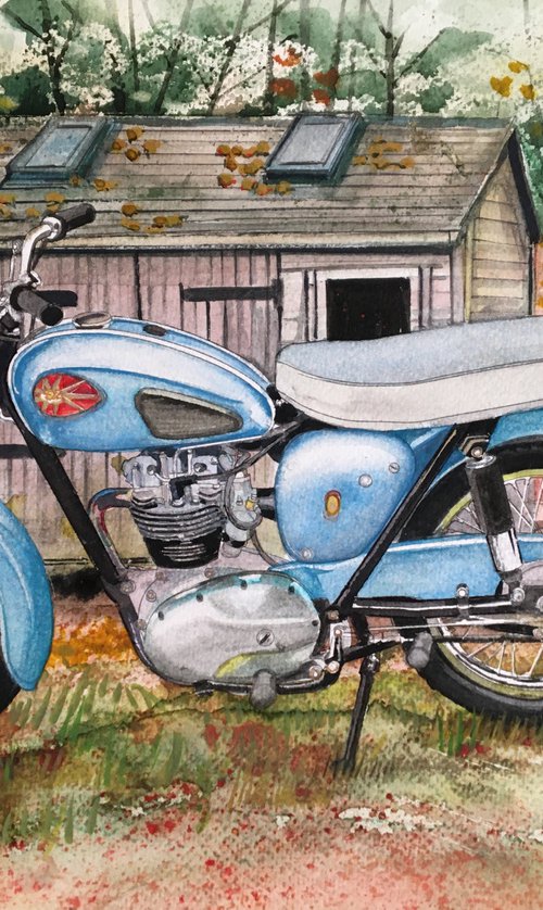 BSA C 15 Star by John Lowerson