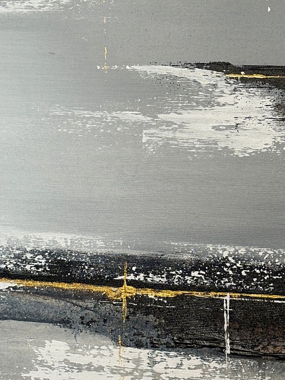 Brown Grey Gold Textured-Edge of Illumination