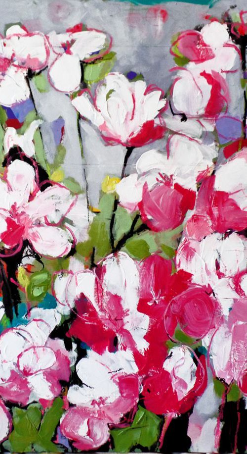 Magnolias by Irene Wilkes