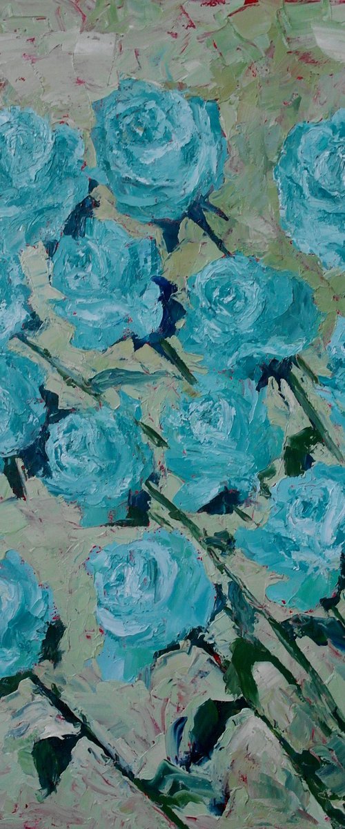 Evening Roses by Juri Semjonov