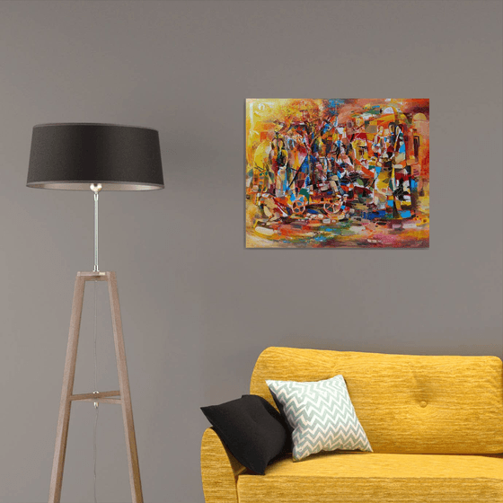 Nostalgia  (65X80CM, OIL/CANVAS, READY TO HANG)