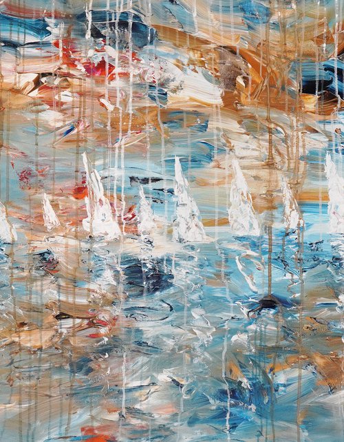 Sailing Far Away C 1 by Peter Nottrott