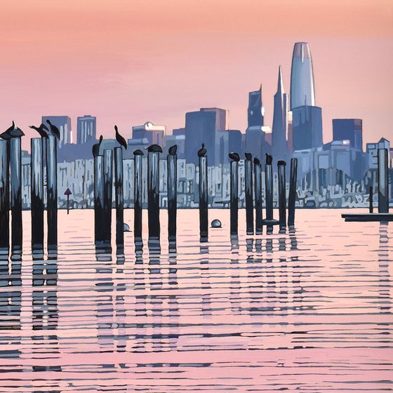 San Francisco Bay After Sunset