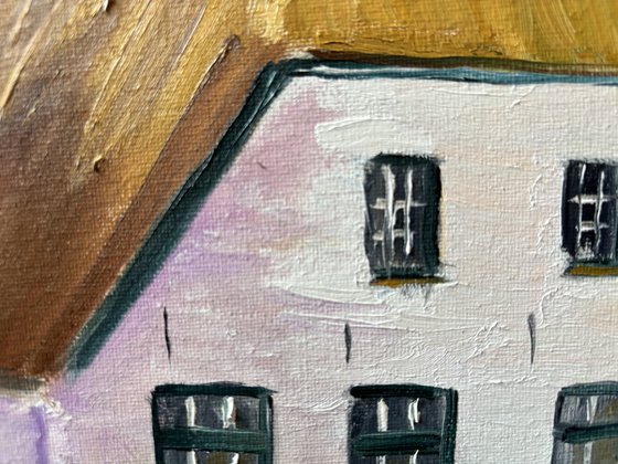 Dalen Thatch House Painting