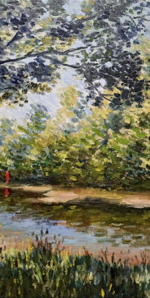 Midday by the river by Oleh Rak