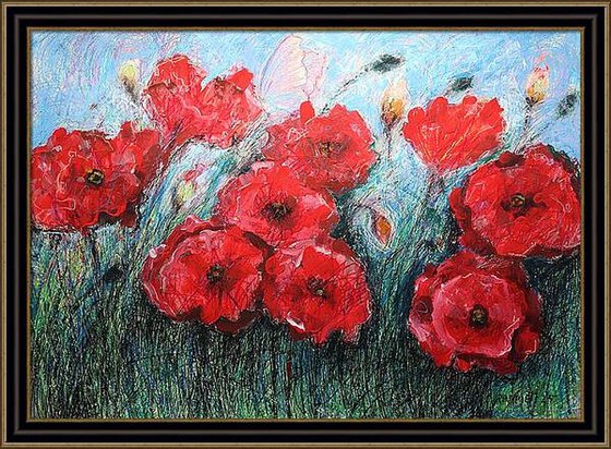 Poppies Red 2