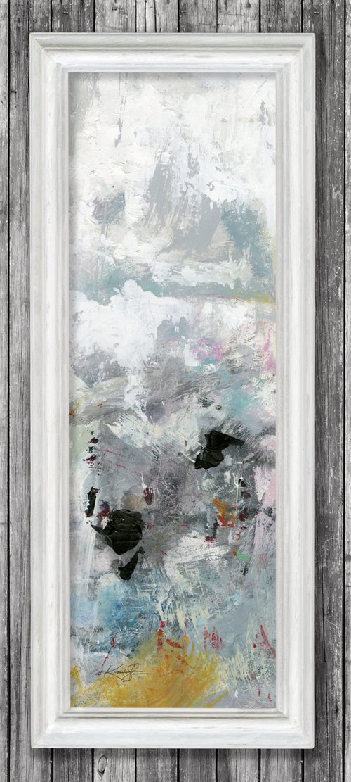 After the Storm - Framed Abstract Painting by Kathy Morton Stanion by Kathy Morton Stanion