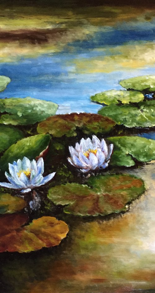 The water lilies by Oleg Baulin