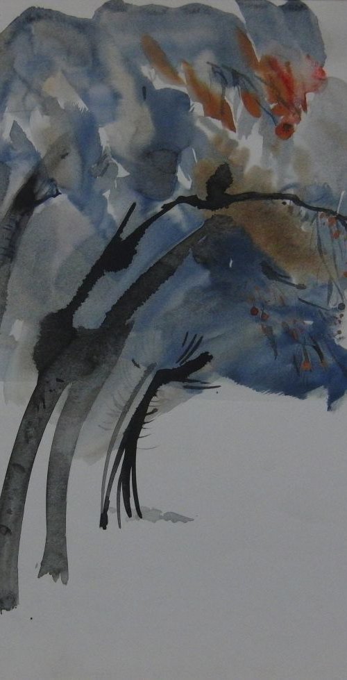 Winter morning by Eugene Oleksiyenko