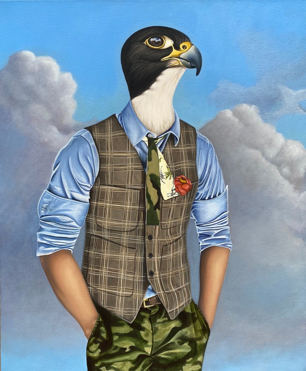 Millennial Falcon (Matthew) by Ryan Rice