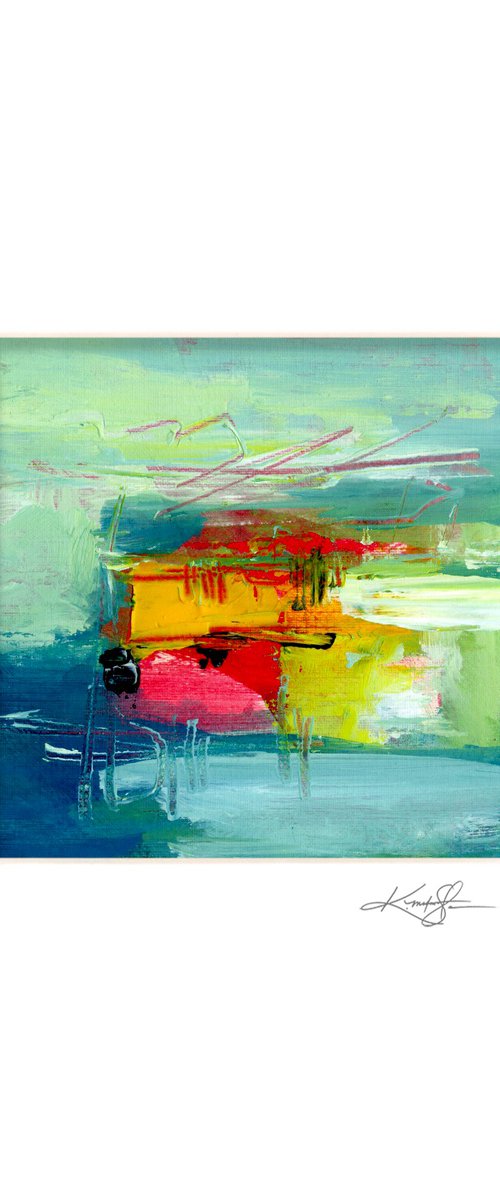 Oil Abstraction 339 by Kathy Morton Stanion